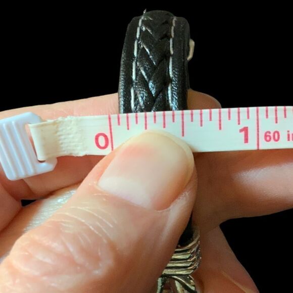 To My Grandson Faux Lthr Bracelet for Men Grandmother Grandson Forever Bracelet - Picture 14 of 14